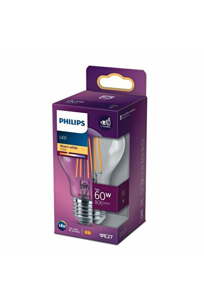 Philips A60 Led Classic 60w E27 Non-dim 2700k Ampul