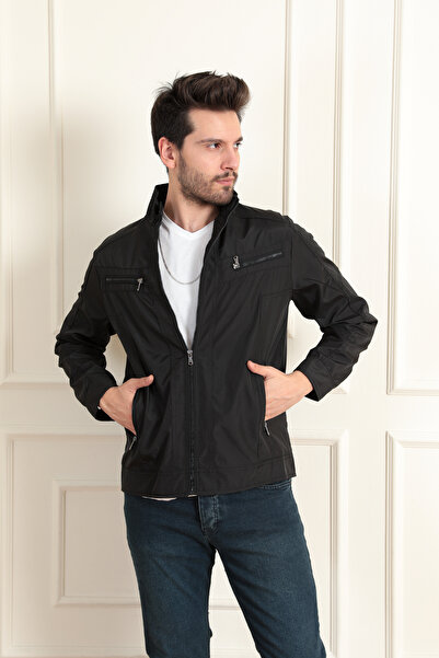 ModaPlaza Ανδρικό παλτό μεγάλου μεγέθους ελαφρύ 1009