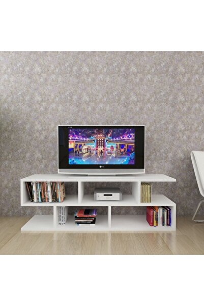 Moonlife Kelebek Tv Sehpası Beyaz