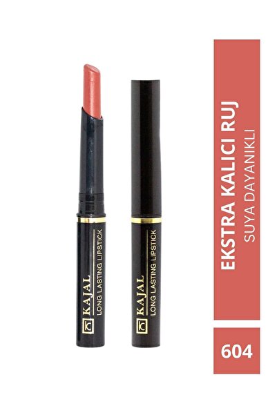 KAJAL Uzun Süre Kalıcı Ruj & Long Lasting Lipstick No:604