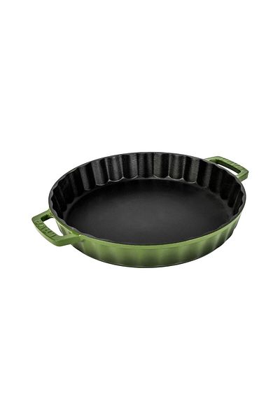 Lava 30cm Double Handle Cast Round Rosto and Oven Tray - Iron Solid
