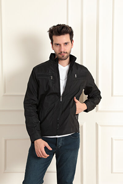 ModaPlaza Ανδρικό παλτό μεγάλου μεγέθους ελαφρύ 1009