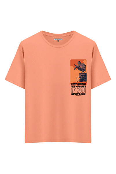 Mounte Bianca Unisex penjanje - Oversize kroj T-shirt