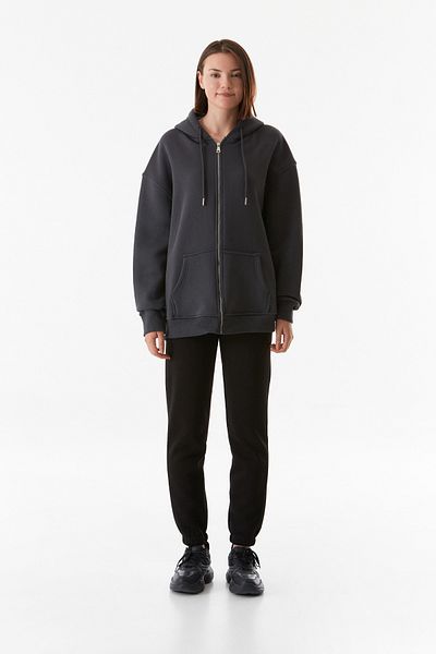 Fulla Moda Jogger Sweatpants με τσέπες και ελαστική μέση