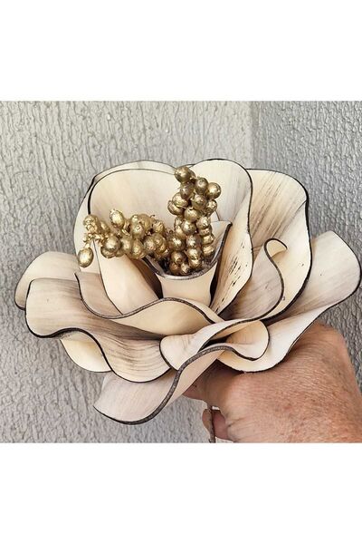 LATEX FLOWER WITH GOLDEN RAISIN