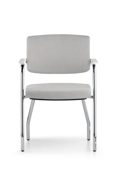 Bürotime Point Çalışma Koltuğu Açık Gri/beyaz