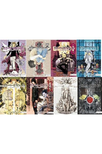 Genel Markalar Death Note 6-7-8-9-10-11-12-13. Ciltler Manga Seti - Tsugumi Ooba
