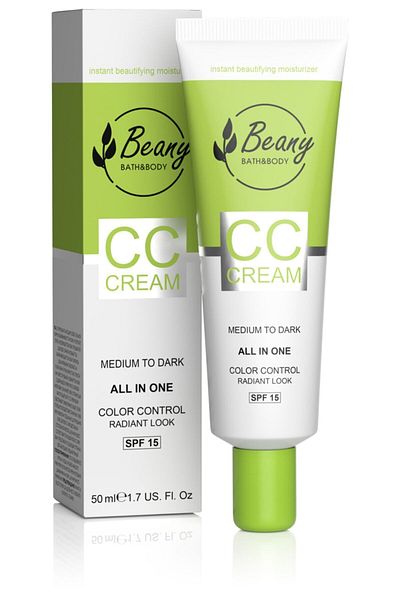 BEANY 15 SPF Medium-Dark CC Cream - 50 ml