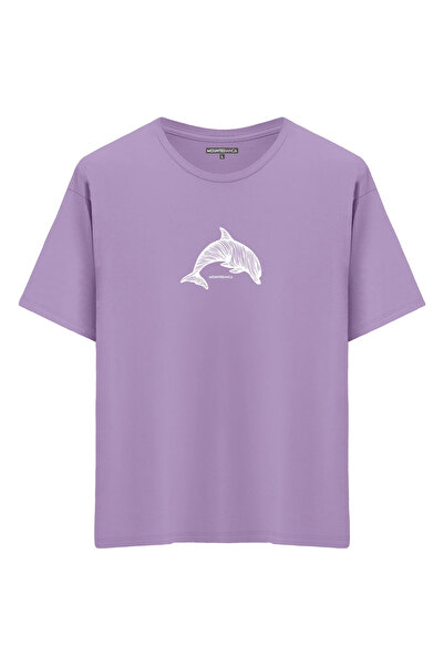 Mounte Bianca Unisex delfin - Oversize kroj T-shirt