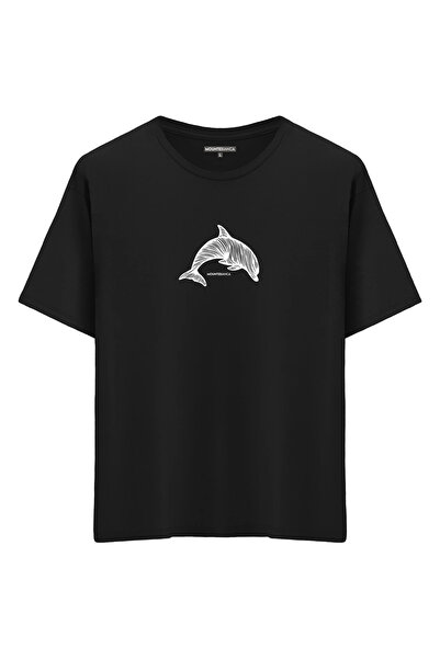 Mounte Bianca Unisex Dolphin - Μπλουζάκι Oversize