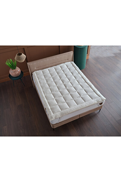 Doqu Home Pamuk Yatak Pedi 140 x 190 cm - Beyaz