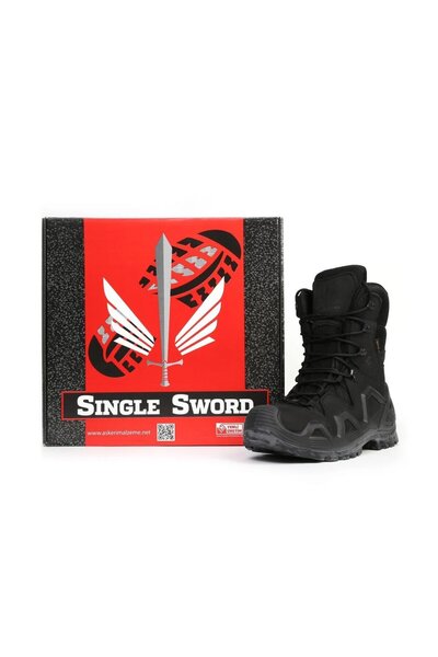 askeritaktikstore Single Sword Su Geçirmez Tactical Askeri Bot Siyah Ss603