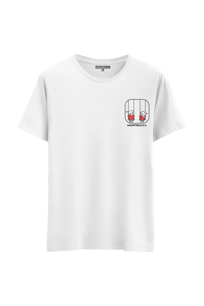 Mounte Bianca Unisex ljubav - Oversize kroj T-shirt