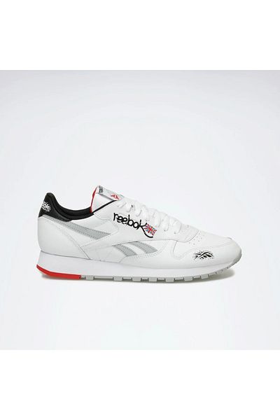 Reebok Piele clasică Unisex Beyaz Spor Ayakkabı
