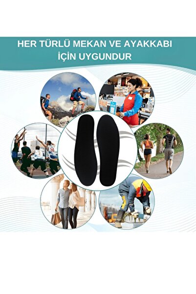 Genel Markalar Baggor İceman Yumuşak, Tam Ortopedik Tabanlık, Darbe Emici, Rahat, Spor, Erkek, Kadın