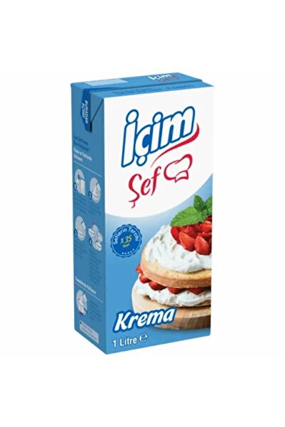 İçim Şef Krema 1 Lt % 35 Yağlı