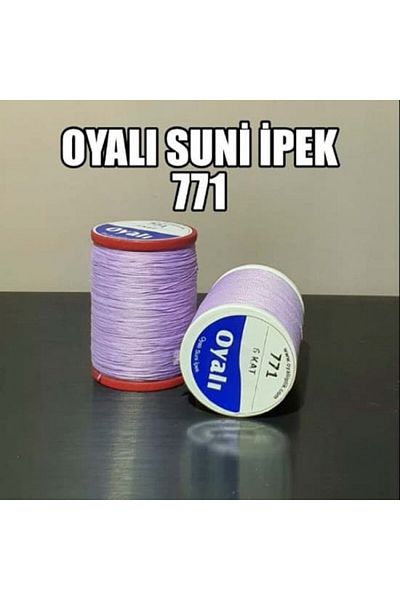OYALI ΤΕΧΝΗΤΟ ΜΕΤΑΞΩΤΟ ΝΟ:771 - Κλωστή κεντήματος 4 στρώσεων