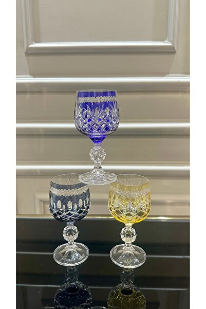 Bohemia CRYSTALITE BOHEMIA Renkli Kahve Yanı Su Bardağı