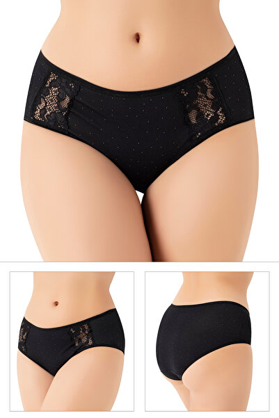 Sevim 10459 DANTELLİ  5 Lİ KÜLOT