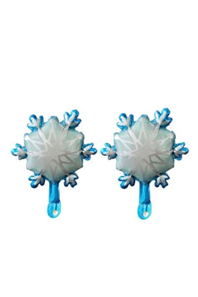 Çemrek Süs Parti 2 عبوة من بالونات رقائق الثلج الصغيرة