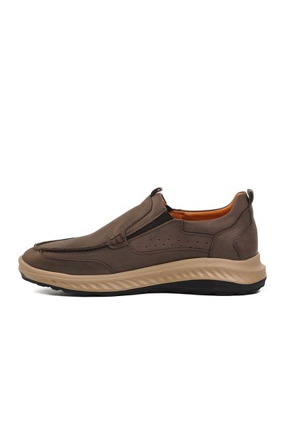 Dr.Flexer 191104   Model Orthopedic Men's Leather Casual Shoes - Brown
