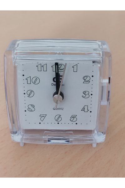EXİZTİCARET Illuminated Alarm Table Clock - Office Table Clock