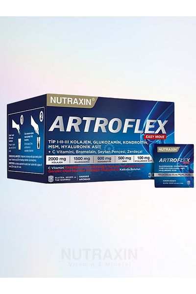 Nutraxin Artroflex Easy Move 30 - Pineapple Flavored Facial Cleansing Gel (1 Piece 100ml)
