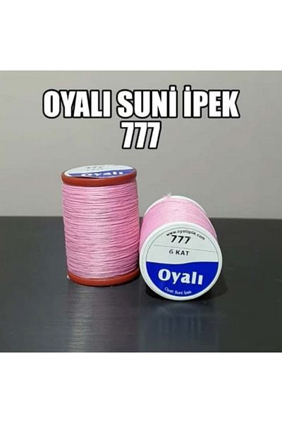 OYALI ΤΕΧΝΗΤΟ ΜΕΤΑΞΩΤΟ ΝΟ:777 - Κλωστή κεντήματος 4 στρώσεων