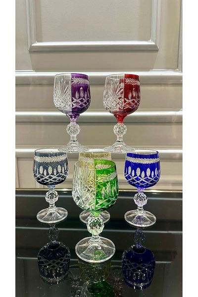 Bohemia CRYSTALITE BOHEMIA Colored Coffee Side Water Cup