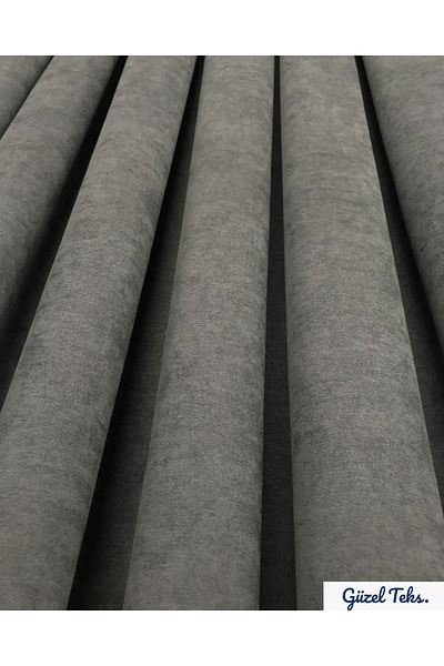 ARONA Velvet Textured Island Phone Curtain Single Wing