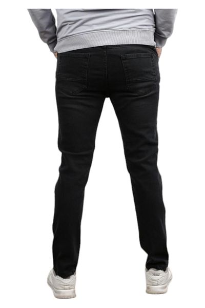 GGMM Black Power Lycra - Ανδρικό τζιν παντελόνι Slim Fit