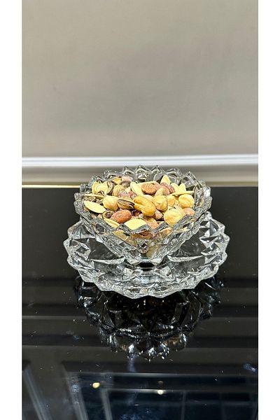 ALMARANDİ 12-Piece Glass Snack Bowl Set for 6 People
