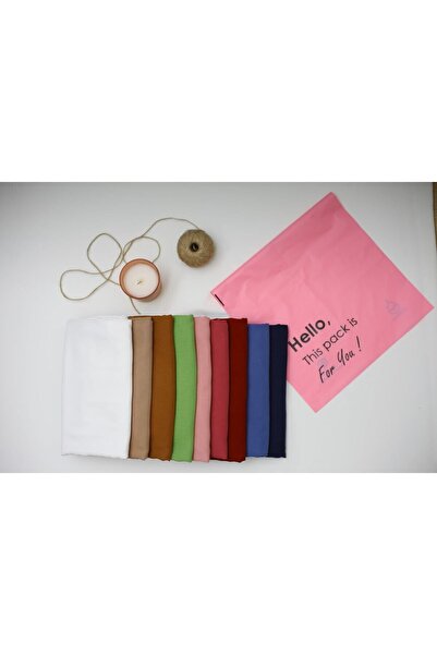 Mode Scarf Hijab Cotton Crash Navy Blue Shawl