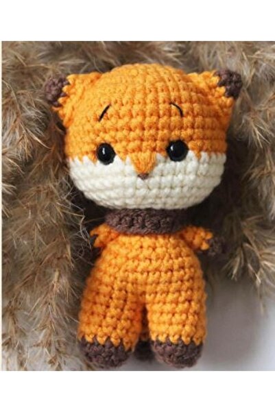 designbyoykum سلسلة مفاتيح على شكل ثعلب رمل، حلية للحقيبة