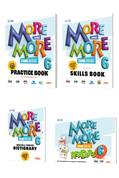 Kurmay Yayınevi MORE & MORE 6.SINIF PRACTICE BOOK SETİ