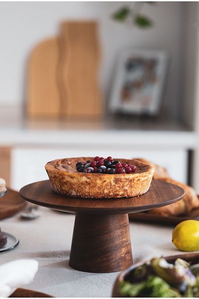 Dekorzdükkan Acacia Cake Stand