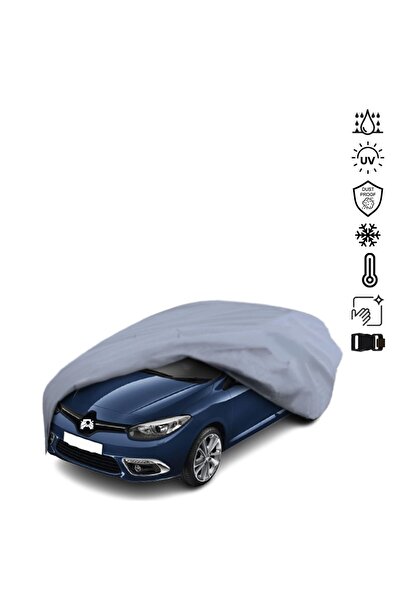 Teksin Renault Fluence Araba Brandası Miflonlu Su Geçirmez Araba Brandası Uv Koruyuculu