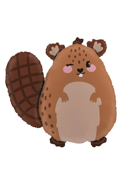 Çemrek Süs Parti بالون رقائق السنجاب البني