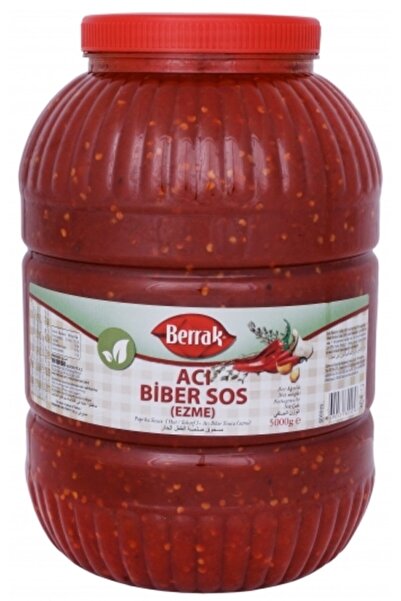 Berrak Acı Biber Sosu 5lt Pet Şişe
