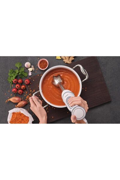 Braun Yeni 1000 W Elektrikli Blendır Ve Doğrayıcı 21 Hız Ayarı Hızlı Ve Kolay Kullanım Beyaz