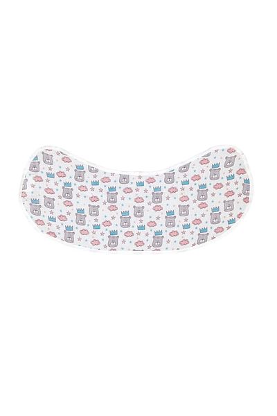 Kentsoylu Organic Muslin King Bear Shoulder Cover Gas Extraction Cover 68X30 cm