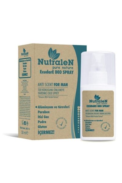 Nutralen Exudae Deo Spray Anti Scent For Men 50 Ml