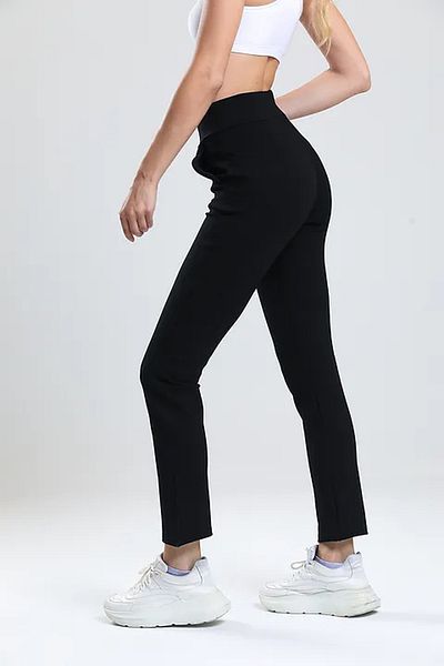 MojerHermosa Black Steel Women's Trousers Leggings