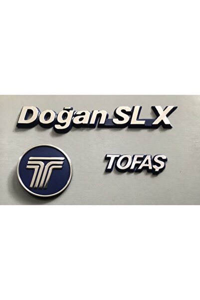 METSAN Tofaş Doğan Slx Bagaj Logo Yazı Takımı