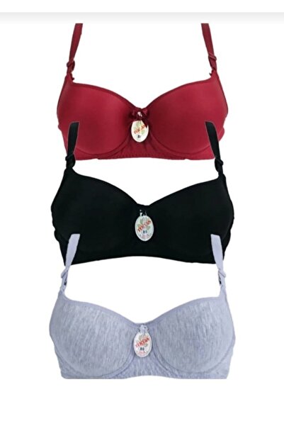 Tektaş Women's Padded Bra (SIZES 85-90-95) Set of 3 210724ar