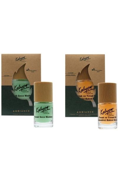 Kalyon Bitkisel Tırnak Ve Tırnak Eti Güçlendirici Bakım Serumu 11 Ml+tırnak G...