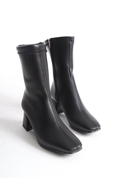 Sultans Shoes Yeni Sezon Kalın Topuk Kadın Bot