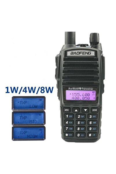 BAOFENG Uv-82 8 Watt Type-c 2000 Mah Batarya