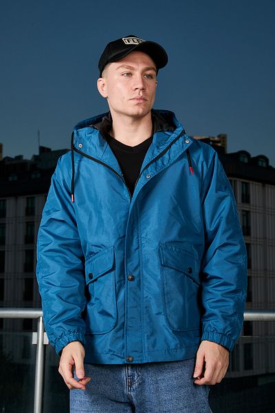 ABİLLİTA Мъжко сезонно яке Oversize - водоустойчиво и ветроустойчиво