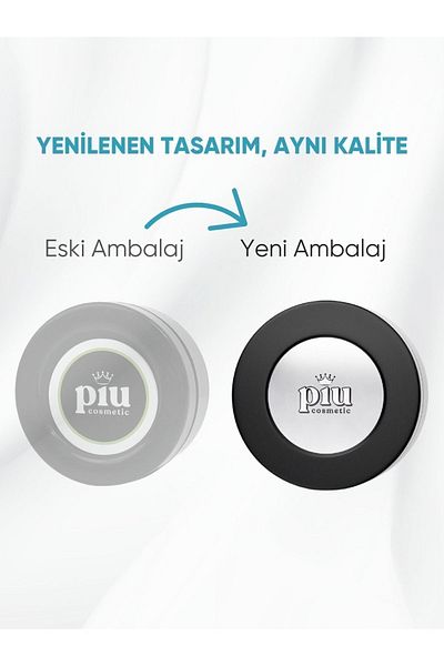 Piu Cosmetic مسحوق تنظيف الأسنان بالكربون المنشط 50 جرام